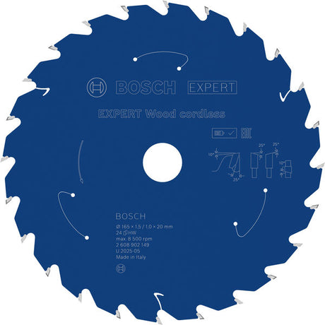 Produktbild von EXPERT Wood Kreissägeblatt, 165x1,45x20 mm, Z24