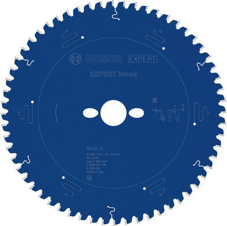 Produktbild von EXPERT Wood Kreissägeblatt, 260x30 mm, Z60