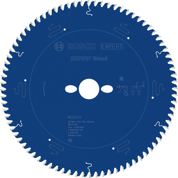 Produktbild von EXPERT Wood Kreissägeblatt, 260x30 mm, Z80