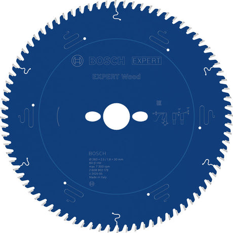 Produktbild von EXPERT Wood Kreissägeblatt, 260x30 mm, Z80
