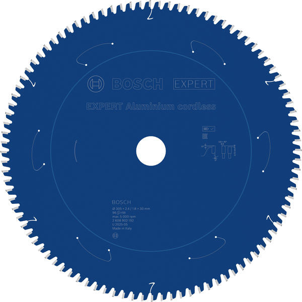 Produktbild von EXPERT Aluminium Kreissägeblatt, 305x30x2.4 mm, Z96