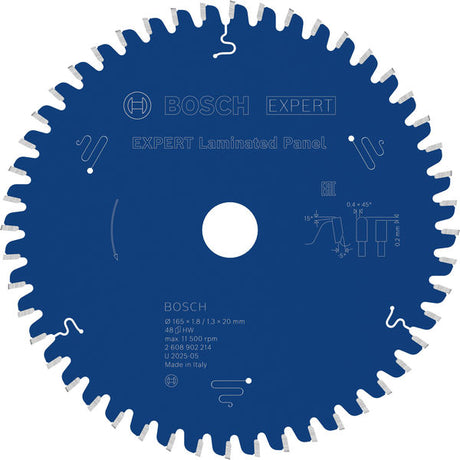 Produktbild von EXPERT Laminated Panel Kreissägeblatt, 165x1,8x20 mm, Z48