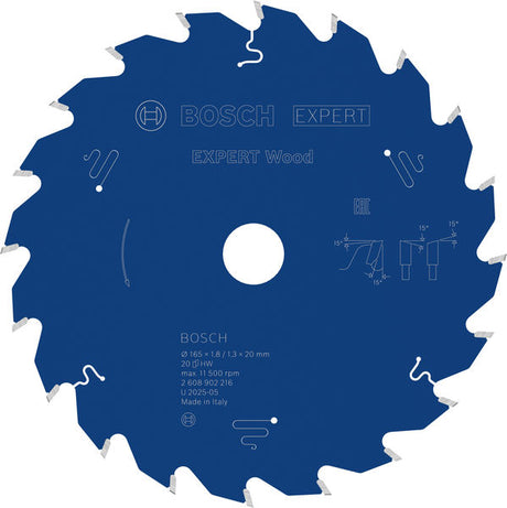Produktbild von EXPERT Wood Kreissägeblatt, 165x20 mm, Z20