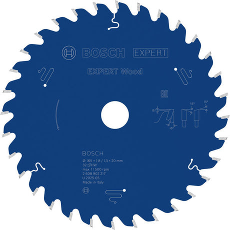Produktbild von EXPERT Wood Kreissägeblatt, 165x20 mm, Z32