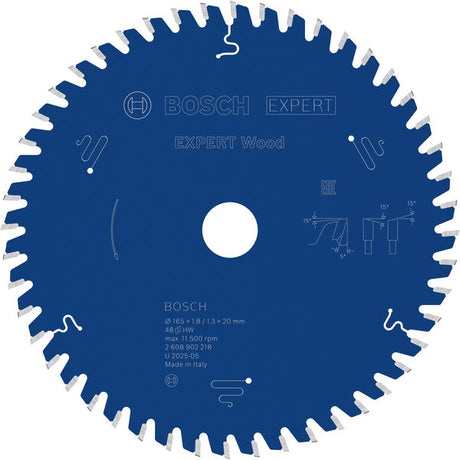 Produktbild von EXPERT Wood Kreissägeblatt, 165x20 mm, Z48