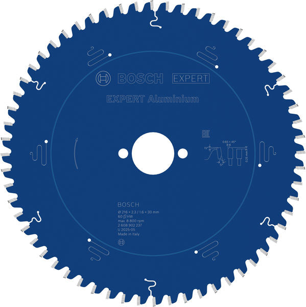 Produktbild von EXPERT Aluminium Kreissägeblatt, 216x30 mm, Z60