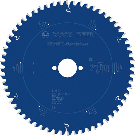 Produktbild von EXPERT Aluminium Kreissägeblatt, 216x30 mm, Z60