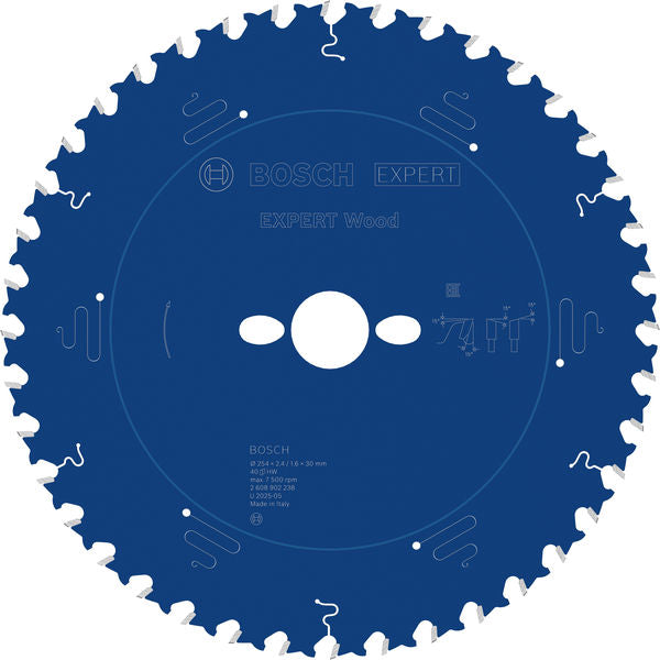 Produktbild von EXPERT Wood Kreissägeblatt, 254x2, 4x30 mm, Z40