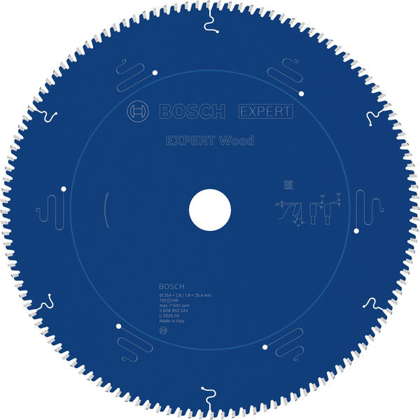 Produktbild von EXPERT Wood Kreissägeblatt, 254x25,4 mm, Z120