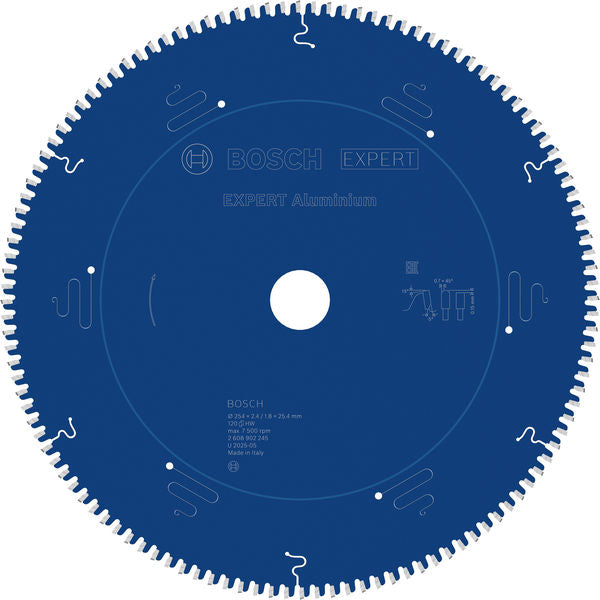 Produktbild von EXPERT Aluminium Kreissägeblatt, 254x25,4 mm, Z120