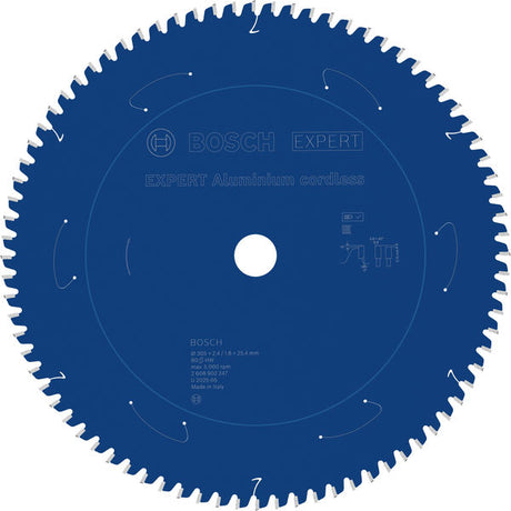 Produktbild von Kreissägeblatt EXPERT Aluminium 305 x 2,4/1,8 x 25,4 mm Z80