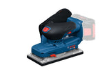 Bosch GSS18V-18 Exzenterschleifer mit ergonomischem Griff.