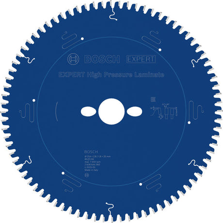 Produktbild von EXPERT High Pressure Laminate Kreissägeblatt, 254x2,8/1,8x30 mm, Z80