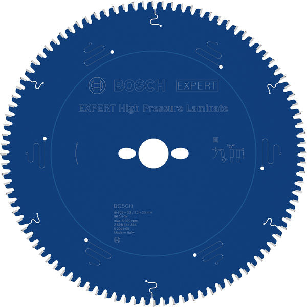 Produktbild von EXPERT High Pressure Laminate Kreissägeblatt, 305x3,2/2,2x30 mm, Z96