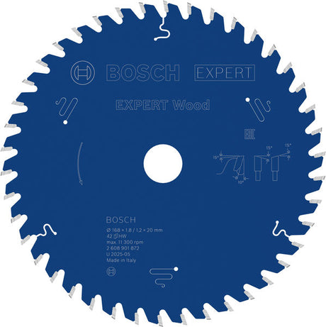 Produktbild von Kreissägeblatt EXPERT Wood 168 x 1,8/1,2 x 20 mm Z42