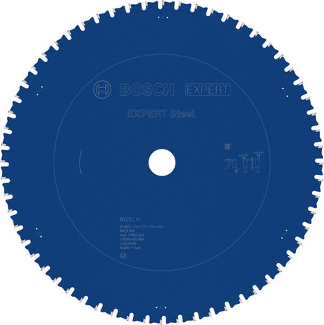 Produktbild von Kreissägeblatt EXPERT Steel 305 x 2,6/2,2 x 25,4 mm Z60