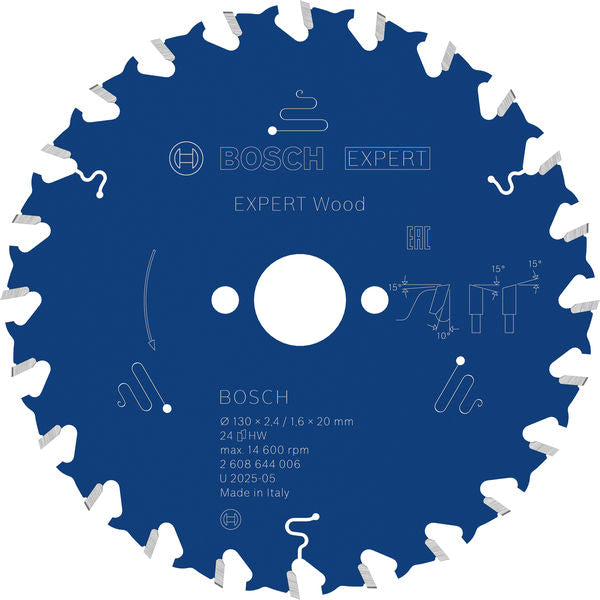 Produktbild von Kreissägeblatt EXPERT Wood 130 x 2,4/1,6 x 20 mm Z24