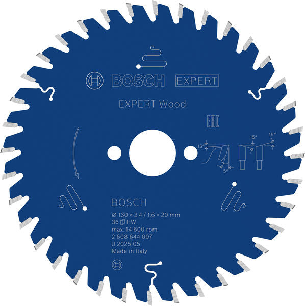 Produktbild von Kreissägeblatt EXPERT Wood 130 x 2,4/1,6 x 20 mm Z36
