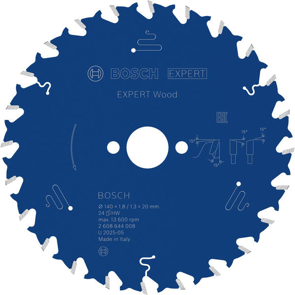 Produktbild von Kreissägeblatt EXPERT Wood 140 x 1,8/1,3 x 20 mm Z24