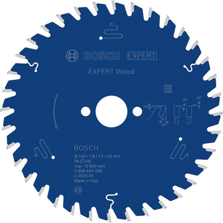 Produktbild von Kreissägeblatt EXPERT Wood 140 x 1,8/1,3 x 20 mm Z36