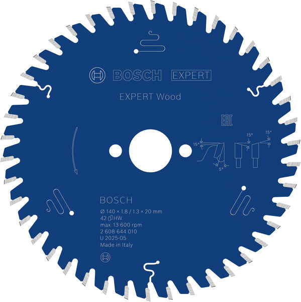 Produktbild von Kreissägeblatt EXPERT Wood 140 x 1,8/1,3 x 20 mm Z42