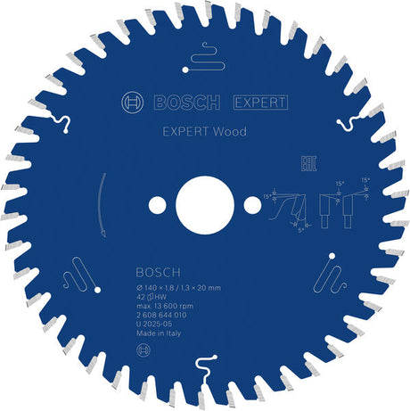 Produktbild von Kreissägeblatt EXPERT Wood 140 x 1,8/1,3 x 20 mm Z42