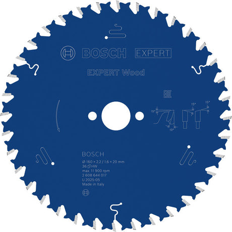 Produktbild von Kreissägeblatt EXPERT Wood 160 x 2,2/1,6 x 20 mm Z36