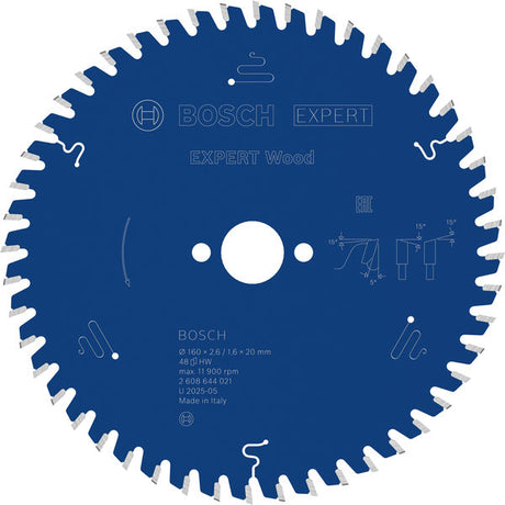 Produktbild von Kreissägeblatt EXPERT Wood 160 x 2,6/1,6 x 20 mm Z48