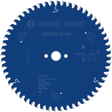 Produktbild von Kreissägeblatt EXPERT Wood 184 x 2,6/1,6 x 16 mm Z56
