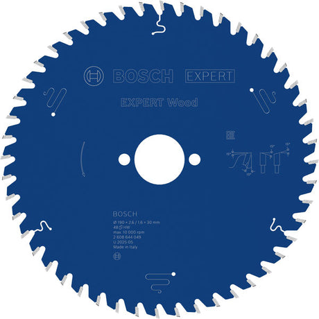 Produktbild von Kreissägeblatt EXPERT Wood 190 x 2,6/1,6 x 30 mm Z48
