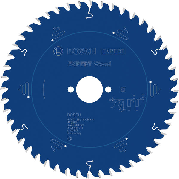 Produktbild von Kreissägeblatt EXPERT Wood 200 x 2,8/1,8 x 30 mm Z48