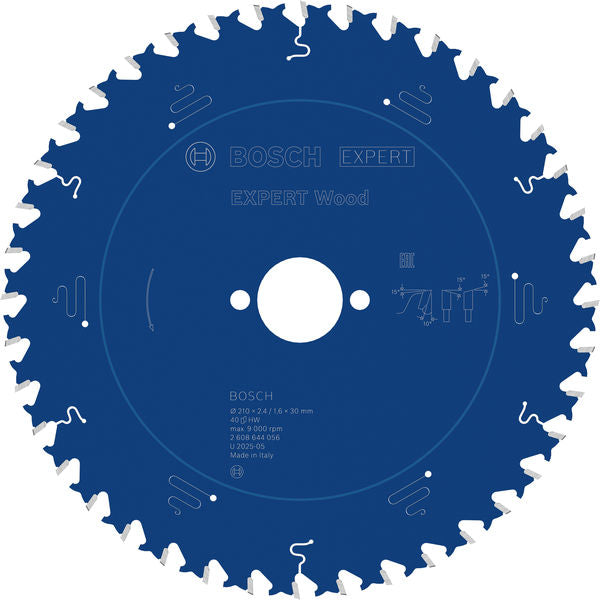 Produktbild von Kreissägeblatt EXPERT Wood 210 x 2,4/1,6 x 30 mm Z40