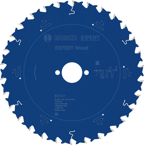 Produktbild von Kreissägeblatt EXPERT Wood 210 x 2,8/1,8 x 30 mm Z30