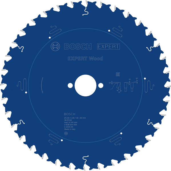 Produktbild von Kreissägeblatt EXPERT Wood 235 x 2,8/1,8 x 30 mm Z36