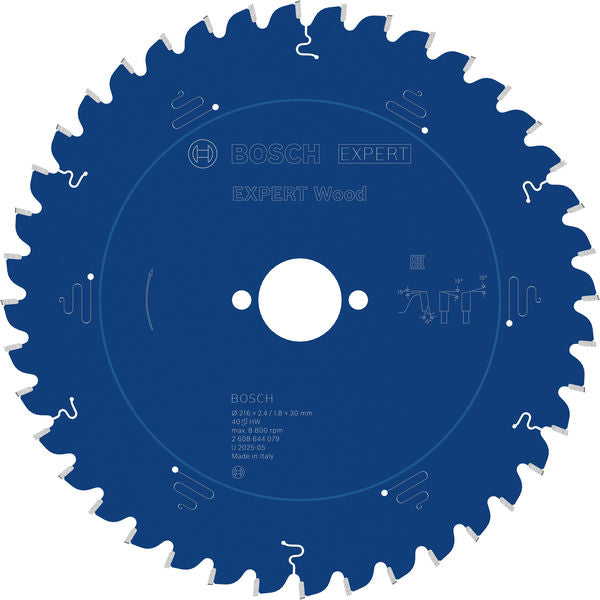 Produktbild von Kreissägeblatt EXPERT Wood 216 x 2,4/1,8 x 30 mm Z40