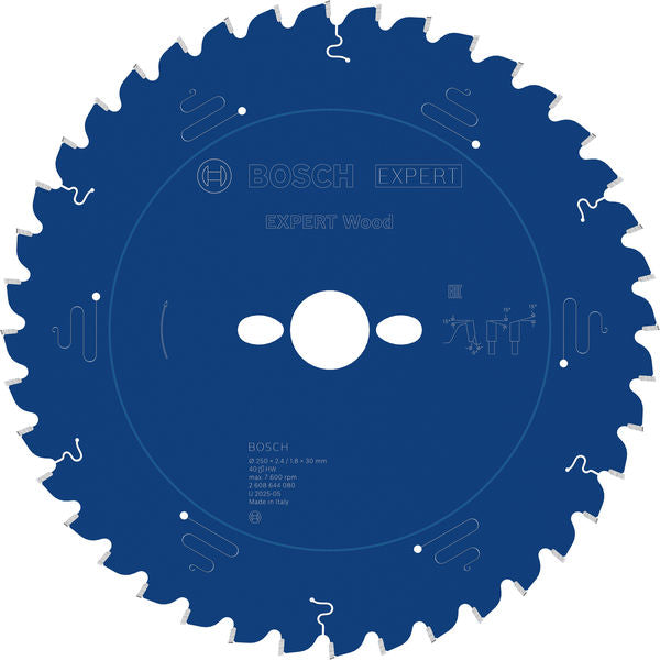 Produktbild von Kreissägeblatt EXPERT Wood 250 x 2,4/1,8 x 30 mm Z40