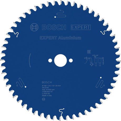 Produktbild von Kreissägeblatt EXPERT Aluminium 190 x 2,6/1,6 x 20 mm Z56