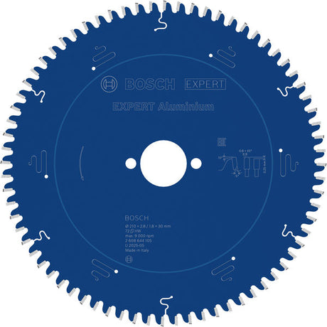 Produktbild von Kreissägeblatt EXPERT Aluminium 210 x 2,8/1,8 x 30 mm Z72