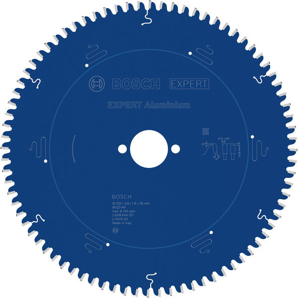Produktbild von Kreissägeblatt EXPERT Aluminium 235 x 2,6/1,8 x 30 mm Z80