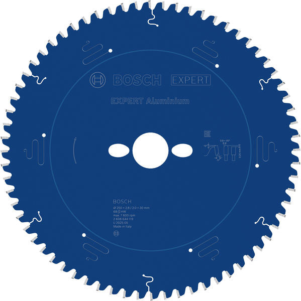 Produktbild von Kreissägeblatt EXPERT Aluminium 250 x 2,8/2 x 30 mm Z68