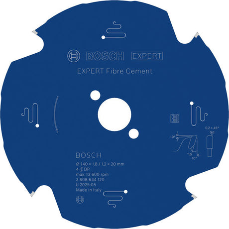 Produktbild von EXPERT Fibre Cement Kreissägeblatt, 140x1,8/1,2x20 mm, Z4
