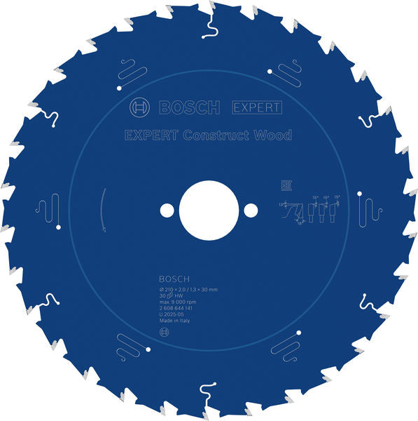 Produktbild von EXPERT Construct Wood Kreissägeblatt, 210x2/1,3x30 mm, Z30