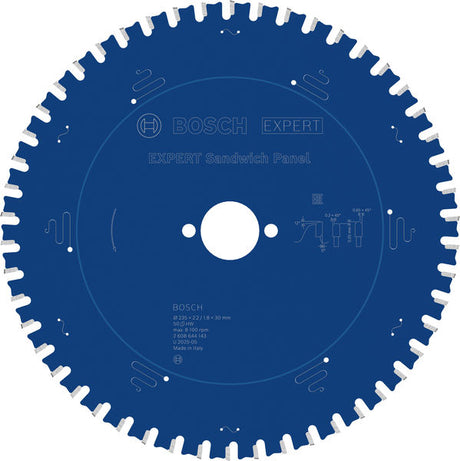 Produktbild von EXPERT Sandwich Panel Kreissägeblatt, 235x2,2/1,8x30 mm, Z50