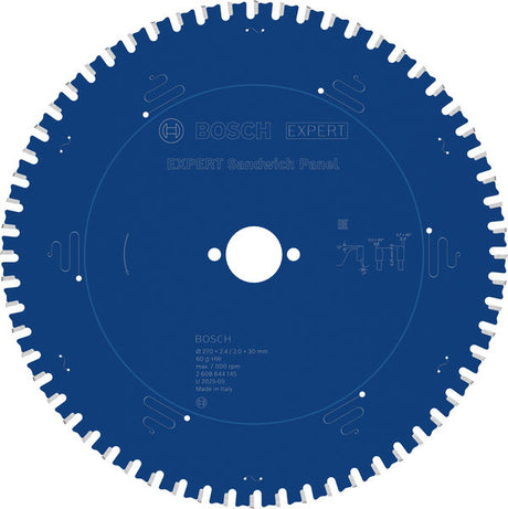 Produktbild von EXPERT Sandwich Panel Kreissägeblatt, 270x2,4/2x30 mm, Z60