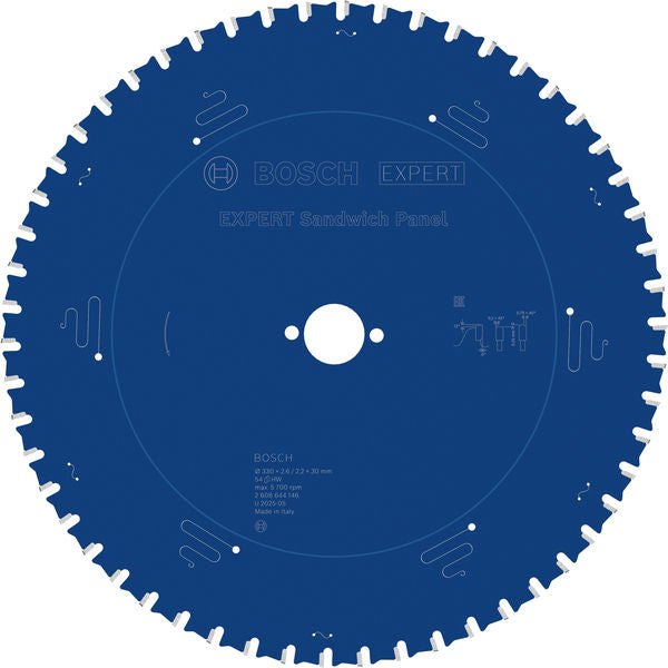 Produktbild von EXPERT Sandwich Panel Kreissägeblatt, 330x2,6/2,2x30 mm, Z54