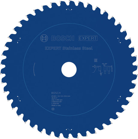 Produktbild von EXPERT Stainless Steel Kreissägeblatt, 230x1,9/1,6x25,4 mm, Z46