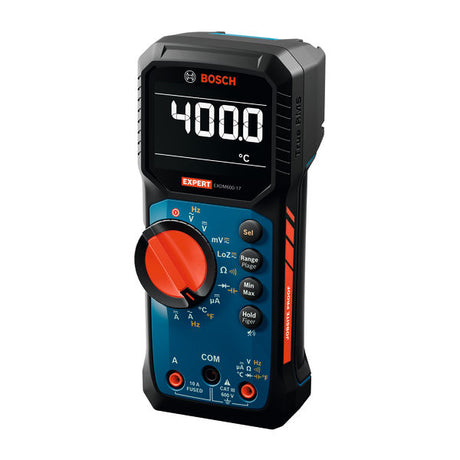 Hauptansicht von Bosch Expert Digitalmultimeter EXDM600-17 mit 400°C-Anzeige