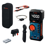 Produktbild von Bosch Expert Digitalmultimeter-Set EXDM600-17 mit Zubehör & Tasche