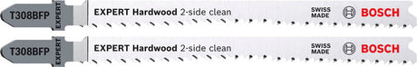Produktbild von EXPERT Hardwood 2-side clean T308BFP Stichsägeblatt, 2-tlg.