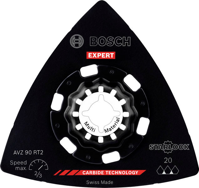 Produktbild von EXPERT AVZ 90 RT2 Schleifplatte für Multifunktionswerkzeuge, 90 mm, 10-tlg.